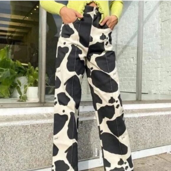 Lisa Says Gah Robyn cow pants - Picture 4 of 8